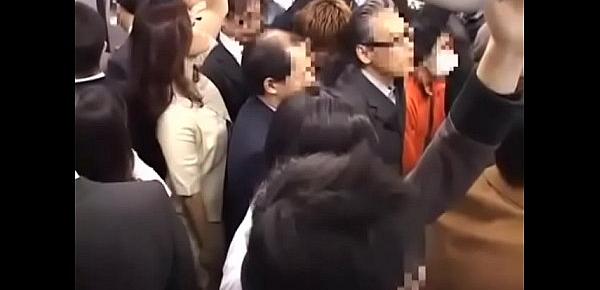  HITOMI KATASE Assaulted on Train